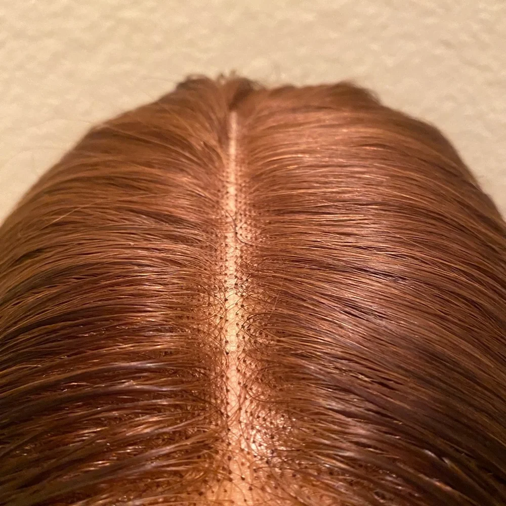 BC295 Human hair straight 2x6 Hd lace closure wig 14”